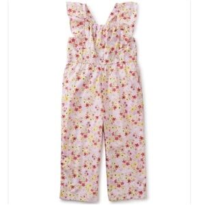Tea Collection Floral Kids Jumpsuit